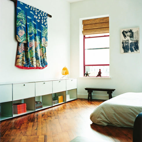 USM Sideboard With 2 Falling Boards Above