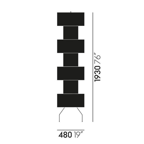 Candeeiro de Pé Akari UF4-L10