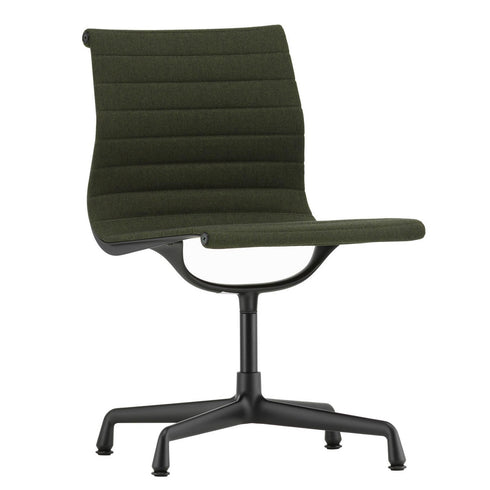 EA 101 aluminum chair / Black base / No rotation