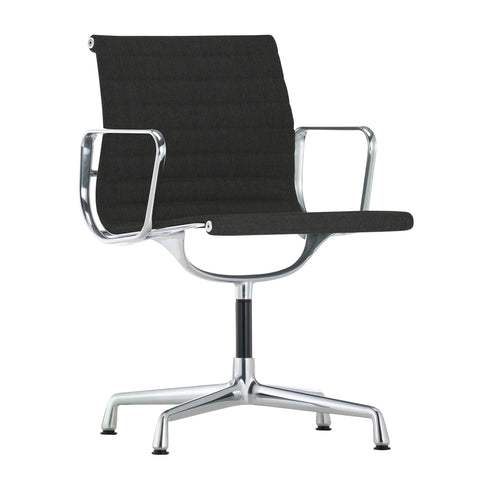 EA 104 aluminum chair / Armchair / Chrome / Swivel