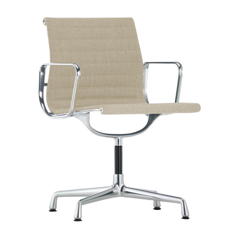EA 104 aluminum chair / Armchair / Chrome / Swivel