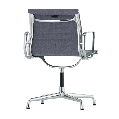 EA 104 aluminum chair / Armchair / Chrome / Swivel