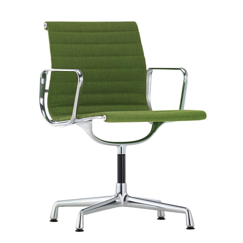 EA 104 aluminum chair / Armchair / Chrome / Swivel