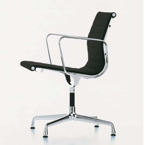 EA 108 aluminum chair / Chrome / Swivel