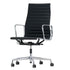 EA 119 chair in aluminum / leather / polished base