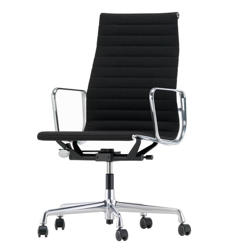 EA 119 chair in aluminum / fabric / polished base