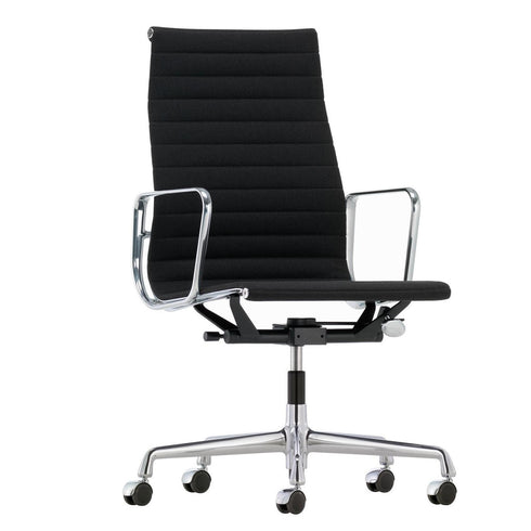EA 119 chair in aluminum / fabric / chrome base