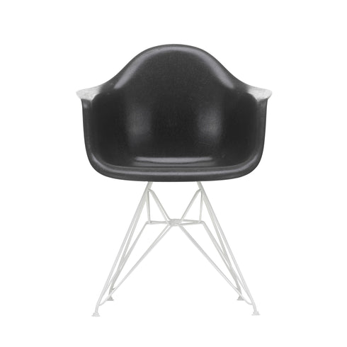 Eames Armchair in DAR Fiberglass / White Base