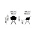 Eames Armchair in DAR Fiberglass / White Base