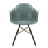 Eames DAW Fiberglass Armchair / Dark Maple Base