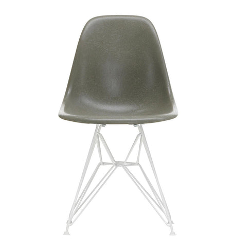 Eames Chair in DSR Fiberglass / White Base