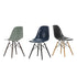 Eames Fiberglass DSW Chair / Maple Black