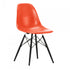 Eames Fiberglass DSW Chair / Maple Black