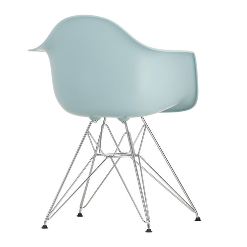 Eames DAR Plastic Armchair / Chrome Base