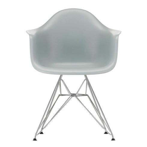 Eames DAR Plastic Armchair / Chrome Base