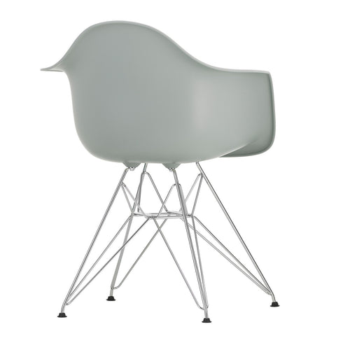 Eames DAR Plastic Armchair / Chrome Base