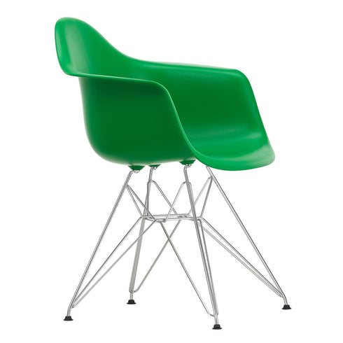 Eames DAR Plastic Armchair / Chrome Base