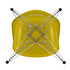 Eames DAR Plastic Armchair / Chrome Base