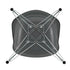 Eames DAR Plastic Armchair / Chrome Base
