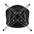 Eames DAR Plastic Armchair / Chrome Base