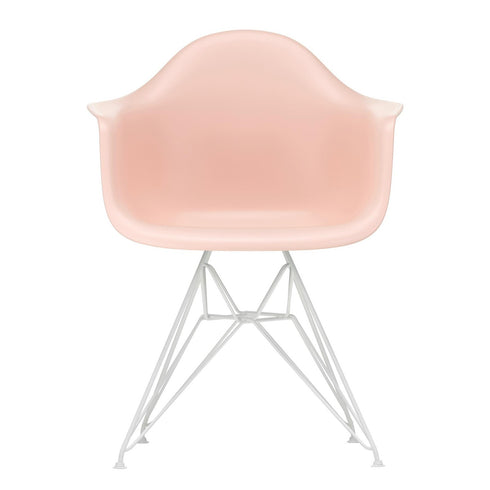 Cadeira de Braços em Plástico Eames DAR / Base Branca