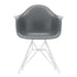 Cadeira de Braços em Plástico Eames DAR / Base Branca