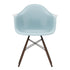 Eames DAW Plastic Armchair / Dark Maple Base
