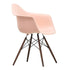 Eames DAW Plastic Armchair / Dark Maple Base