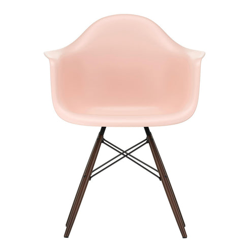 Eames DAW Plastic Armchair / Dark Maple Base