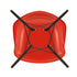 Eames DAW Plastic Armchair / Dark Maple Base
