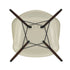 Eames DAW Plastic Armchair / Dark Maple Base