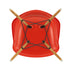 Eames DAW Plastic Armchair / Maple Base