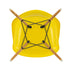 Eames DAW Plastic Armchair / Maple Base