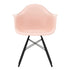 Eames DAW Plastic Armchair / Black Maple Base