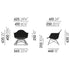 Eames LAR Plastic Armchair / Black Base