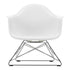 Eames LAR Plastic Armchair / Chrome Base