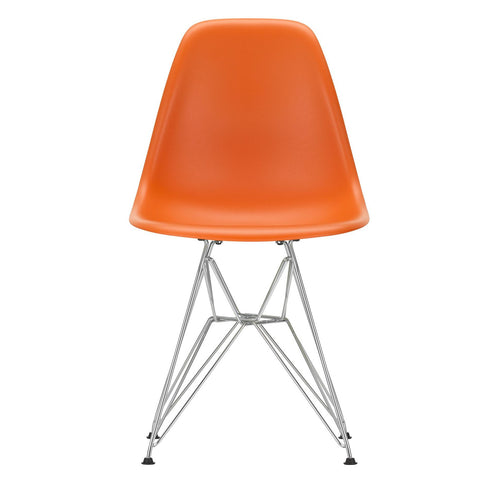Cadeira Eames DSR em Plástico / Base Cromada