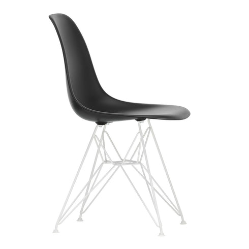Eames Chair in DSR Plastic / White Base
