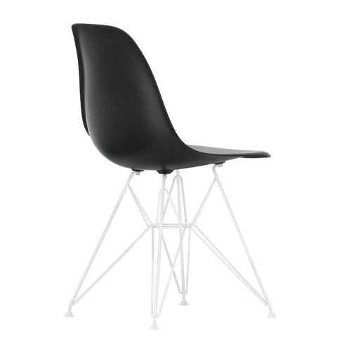 Eames Chair in DSR Plastic / White Base