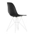 Eames Chair in DSR Plastic / White Base