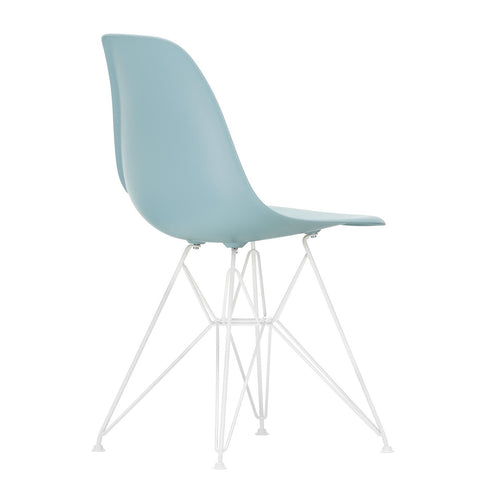 Eames Chair in DSR Plastic / White Base