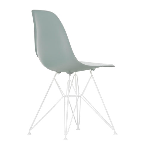 Eames Chair in DSR Plastic / White Base