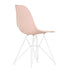 Eames Chair in DSR Plastic / White Base