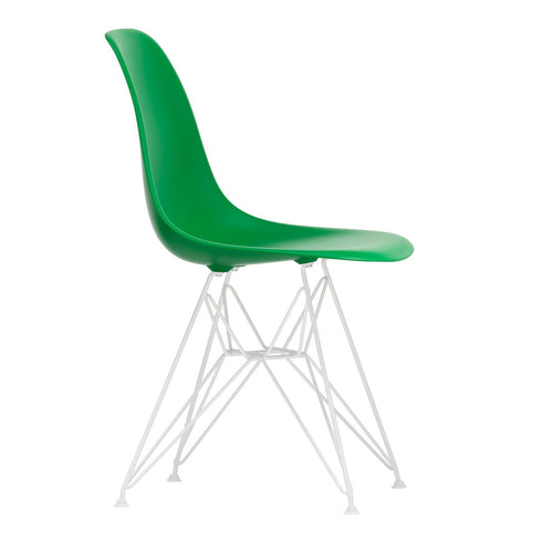 Eames Chair in DSR Plastic / White Base