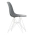 Eames Chair in DSR Plastic / White Base