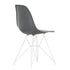 Eames Chair in DSR Plastic / White Base