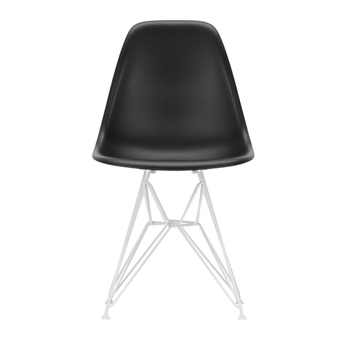 Eames Chair in DSR Plastic / White Base