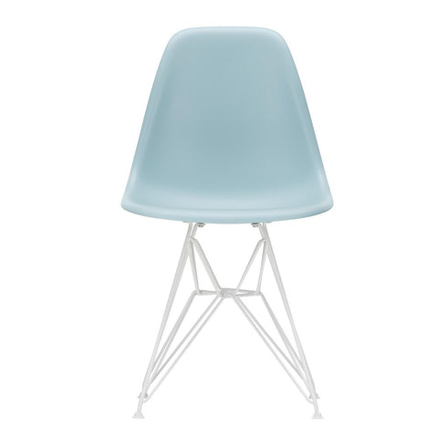 Eames Chair in DSR Plastic / White Base