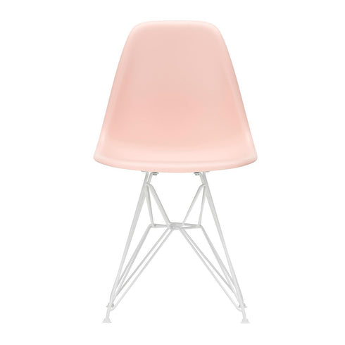 Eames Chair in DSR Plastic / White Base