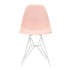 Eames Chair in DSR Plastic / White Base